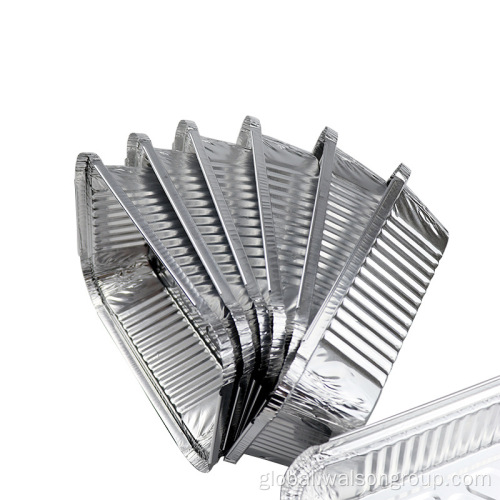 Aluminum Foil Pouch Tin Tie Silver Rectangular Aluminum Foil Container Supplier